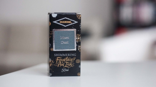 Diamine Moon Dust (Shimmering Ink) Review